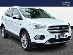 White Used 2019 Ford Kuga Titanium SUV | £13,990 (Good price)