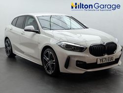 White Used 2021 BMW 118 M Sport Hatchback | £17,350 (Fair price)