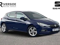 Royal blue Used 2017 Vauxhall Astra SRi Hatchback | £5,990 (Good price)