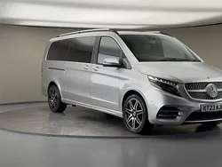 Silver Used 2023 Mercedes V300 AMG line MPV | £60,150 (Fair price)