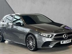 Mountain grey metallic Used 2022 Mercedes A35 AMG Executive Hatchback | £28,680 (Fair price)