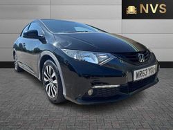 Black Used 2013 Honda Civic ES Hatchback | £3,495 (Fair price)