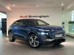 Ascari blue metallic New 2025 Audi Q6 e-tron Sport SUV | £68,500