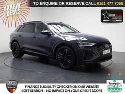Blue Used 2023 Audi Q8 e-tron Black Edition SUV | £39,990