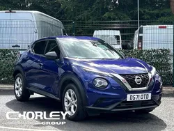 Blue Used 2022 Nissan Juke N-Connecta SUV | £15,733 (Fair price)
