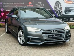 Grey Used 2017 Audi A4 S-Line Sedan | £11,200 (Good price)