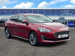 Red Used 2021 Ford Focus Hatchback | £13,195 (Fair price)