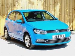 Blue Used 2016 VW Polo Match Hatchback | £9,490 (Fair price)