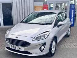 Silver Used 2019 Ford Fiesta Zetec Hatchback | £9,841 (Fair price)