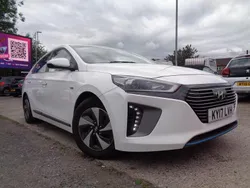 White Used 2017 Hyundai Ioniq Premium Sedan | £6,990 (Fair price)