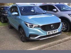 Blue Used 2020 MG ZS Exclusive Sedan | £10,895 (Fair price)