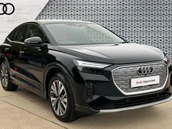 Black Used 2024 Audi Q4 e-tron Sport SUV | £33,190 (Super price)