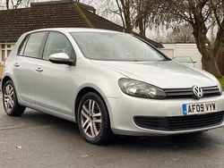 Silver Used 2009 VW Golf VI SE Hatchback | £3,299 (Good price)