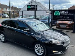 Black Used 2017 Ford Focus Titanium Hatchback | £5,795 (Good price)