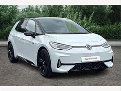 Glacier white with solid black roof Used 2025 VW ID.3 GTX Hatchback | £31,995