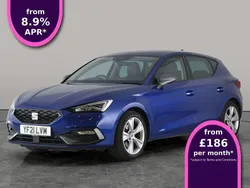 Blue Used 2021 Seat Leon FR Hatchback | £14,492 (Fair price)
