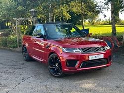 Red Used 2018 Land Rover Range Rover Sport HSE Dynamic SUV | £26,950 (A bit pricey)