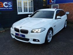 White Used 2014 BMW 520 M Sport Estate | £11,250 (A bit pricey)