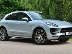 Silver Used 2017 Porsche Macan Turbo SUV | £33,990 (A bit pricey)