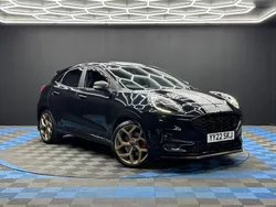 Black Used 2022 Ford Puma ST Hatchback | £11,990