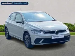 Grey Used 2023 VW Polo Life Hatchback | £15,210 (Good price)