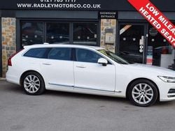 White Used 2017 Volvo V90 Inscription Estate | £19,000 (Fair price)