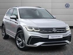 Silver Used 2024 VW Tiguan R-line Edition SUV | £29,490 (Fair price)