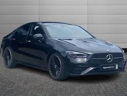 Cosmos black Used 2023 Mercedes CLA220 AMG Line Premium Plus Sedan | £31,650 (Fair price)