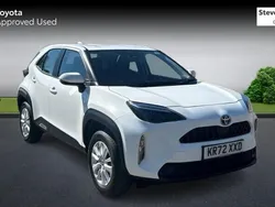 White Used 2023 Toyota Yaris Hybrid Hatchback | £20,437 (Expensive)