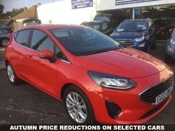 Red Used 2022 Ford Fiesta Titanium Hatchback | £13,495 (Fair price)