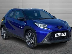 Blue Used 2022 Toyota Aygo Hatchback | £12,591 (Fair price)