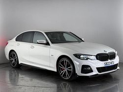 White Used 2022 BMW 330e M Sport Sedan | £23,350 (Fair price)