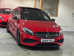 Red Used 2015 Mercedes A180 AMG line Hatchback | £8,989 (Expensive)