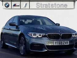 Blue Used 2019 BMW 520 M Sport | £24,990 (Fair price)