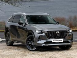 Black New 2025 Mazda CX-80 Exclusive-Line SUV | £45,998 (Super price)