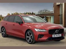 Red Used 2024 Volvo V60 Plus Estate | £40,695 (Expensive)