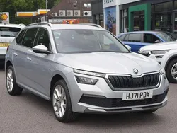 Brilliant silver metallic Used 2021 Skoda Kamiq SE L SUV | £13,900 (Fair price)