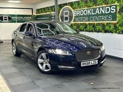 Blue Used 2018 Jaguar XF Portfolio Sedan | £11,985 (Fair price)
