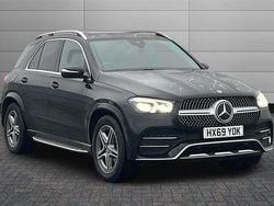 Obsidian black Used 2019 Mercedes GLE350 AMG line Estate | £35,490 (Fair price)