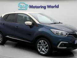 Blue/cream Used 2019 Renault Captur Iconic SUV | £7,800 (Fair price)