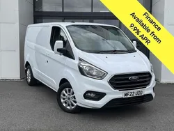 Frozen white (solid paint) Used 2022 Ford Transit Custom Limited | £11,300 (Good price)