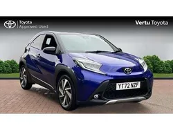 Blue Used 2022 Toyota Aygo Hatchback | £12,890 (Expensive)