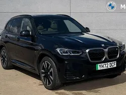 Black Used 2022 BMW iX3 M Sport SUV | £31,578 (A bit pricey)