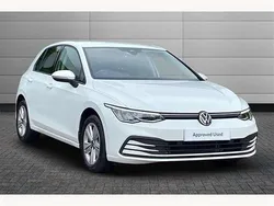 Pure white Used 2022 VW Golf VIII Life Hatchback | £18,550 (Fair price)