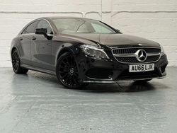 Black Used 2016 Mercedes CLS350 AMG Line Premium Coupe | £13,495 (Fair price)