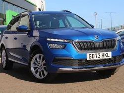 Race blue metallic Used 2023 Skoda Kamiq SE SUV | £15,895 (Fair price)