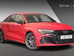 Red New 2025 Audi RS3 Comfort Hatchback | £62,000 (Good price)