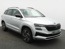 Brilliant silver metallic Used 2023 Skoda Karoq SportLine SUV | £21,990 (Fair price)