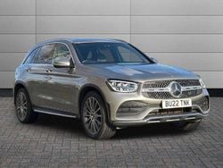 Silver Used 2022 Mercedes GLC300 AMG Line Premium SUV | £32,495 (Good price)