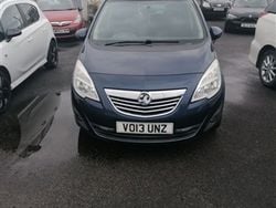 Blue Used 2013 Vauxhall Meriva MPV | £3,595 (Expensive)